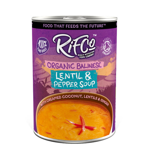 Rifco Organic Balinese Lentil & Pepper Soup (Pack of 6)