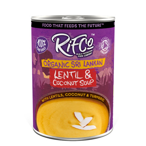 Rifco Organic Sri Lankan Lentil & Coconut Soup (Pack of 6)