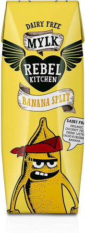 Rebel Kitchen Dairy Free Organic Banana 250ml (Pack of 12)