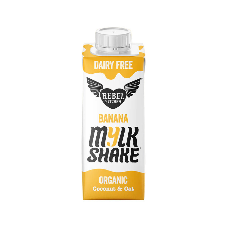 Rebel Kitchen Banana Mylk Shake 250ml (Pack of 12)