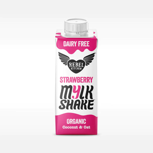 Rebel Kitchen Strawberry Mylk Shake 250ml (Pack of 12)