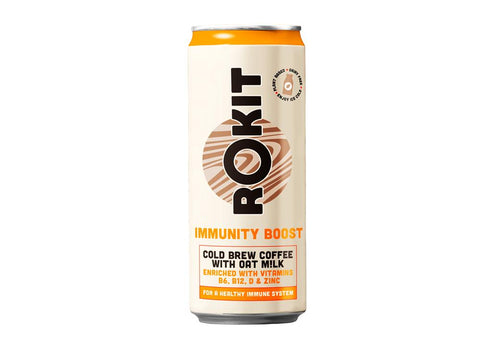 Rokit Pods Immunity Boost Cold Brew Coffee & Oat RTD 250ml (Pack of 12)