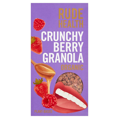 Rude Health Organic Crunchy Berry Granola  400G