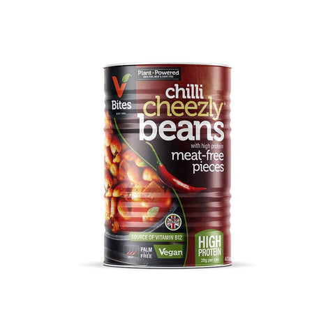 V Bites Beans Chilli Cheezly 400g (Pack of 12)