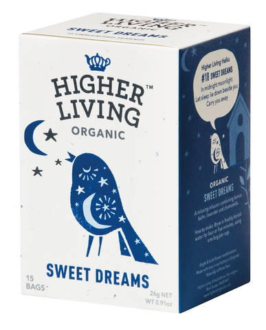 Higher Living Sweet Dreams Tea 15 Bags (Pack of 4)