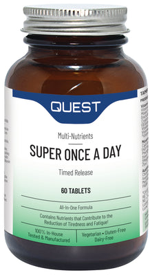Quest Super Once A Day Vegan Timed Release 60 Tablets