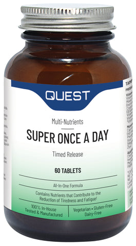 Quest Super Once A Day Vegan Timed Release 60 Tablets