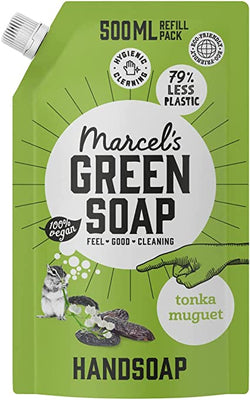 Marcels Green Soap Handwash Refill Tonka&Muguet 500ml