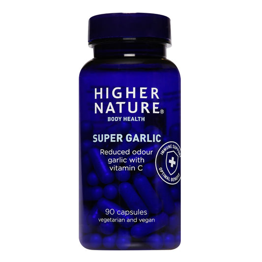 Higher Nature SuperGar Super Strength Garlic 90 tablets