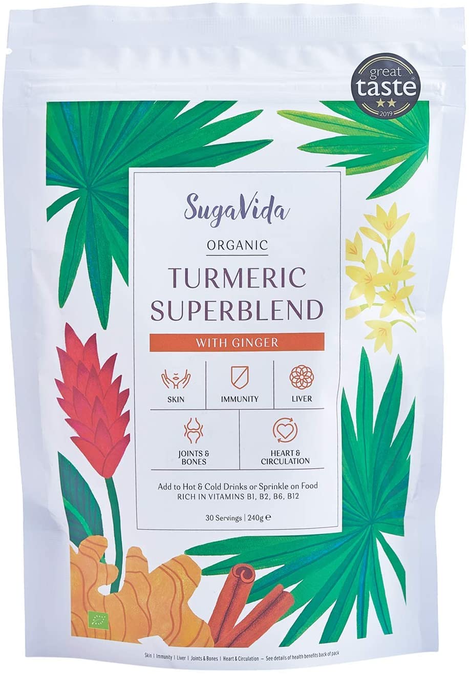SugaVida  Turmeric Superblend - Ginger 240g