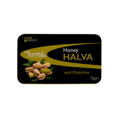 Sunita Honey & Pistachio Halva 75g (Pack of 24)