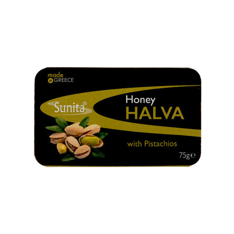 Sunita Honey & Pistachio Halva 75g (Pack of 24)