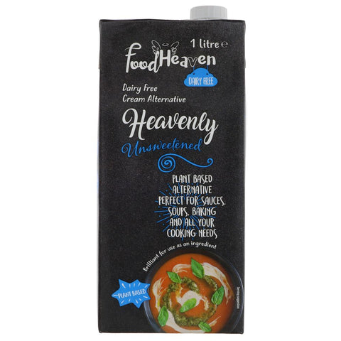Food Heaven Unsweet Cooking Cream 1l (Pack of 12)