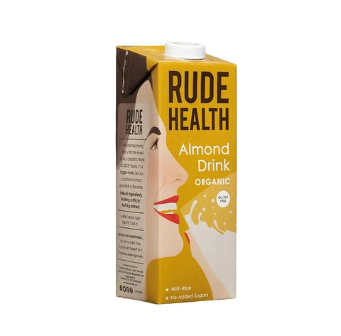 Rude Health Foods Almond Drink - No Sugars 1L (Pack of 6)