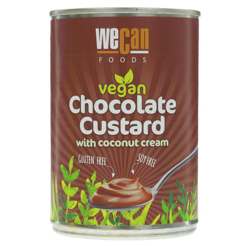 We Can Vegan Chocolate Custard 400g (Pack of 12)