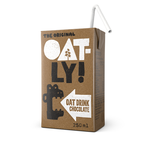 Oatly Chocolate Drink 250ml (Pack of 18)