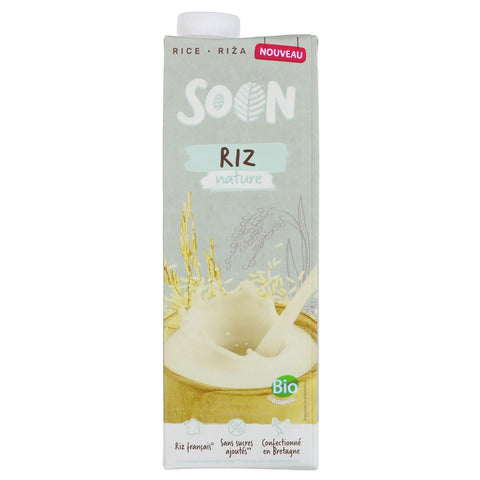 Soon Rice Drink Unswtnd Organic 1l (Pack of 8)