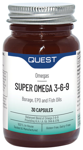 Quest Super Omega 3-6-9 30 Capsules