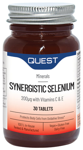 Quest Synergistic Selenium 200ug 30 Tablets