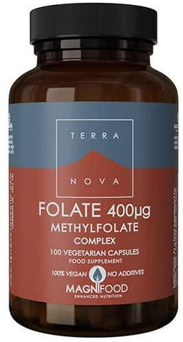 Terranova Folate (Methylfolate) 400ug Complex 100s