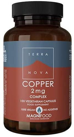 Terranova Copper 2mg Complex (Bisglycinate) 100s