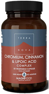 Terranova Chromium, Cinnamon & Lipoic Acid Complex 50's
