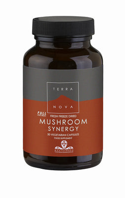 Terranova Mushrooms Synergy Super-Blend Capsules 50's