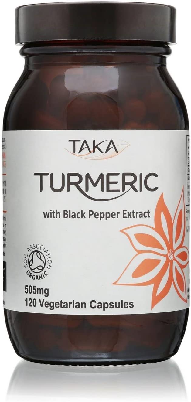 Taka Turmeric Turmeric & Black Pepper Extract 120 Capsules