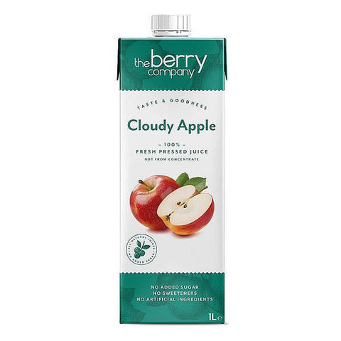 The Berry Company Apple Juice 1l (Pack of 12)