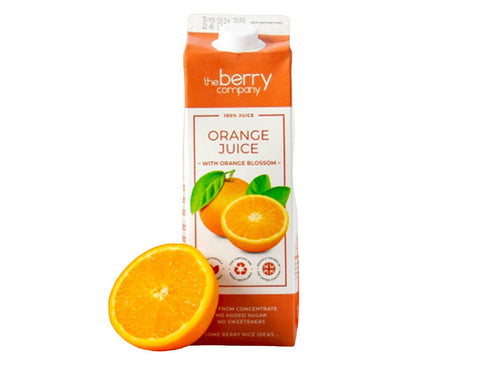 The Berry Company Orange Juice 1l (Pack of 12)