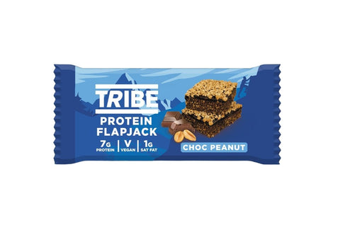 Tribe Protein Flapjack - Choc Peanut 50g (Pack of 12)