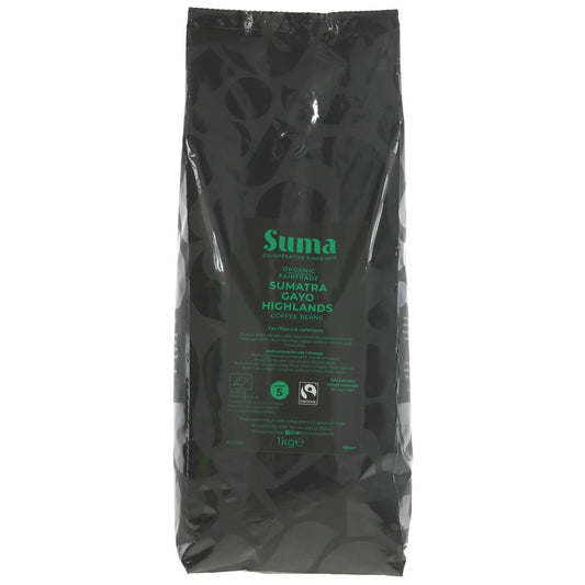 Suma Organic Sumatra Gayo Highlands Beans 1kg