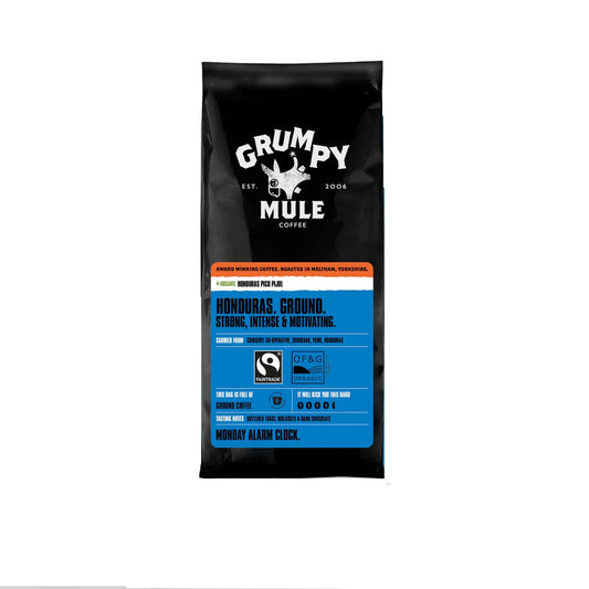 Grumpy Mule Honduras Pico Pijol Coffee Organic 227g (Pack of 6)