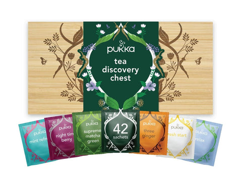 Pukka Tea Discovery Collect Organic 42 (Pack of 6)