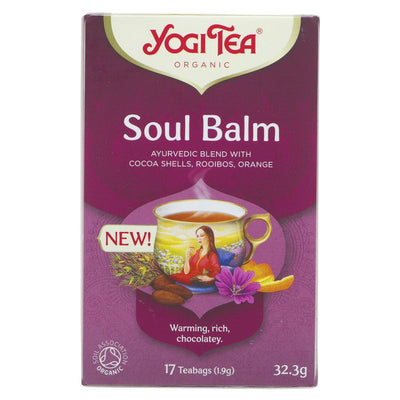 Yogi Tea Soul Balm 17 Bags (Pack of 6)