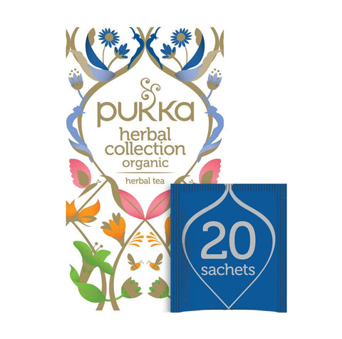 Pukka Herbal Collection Organic 20 Bags (Pack of 4)
