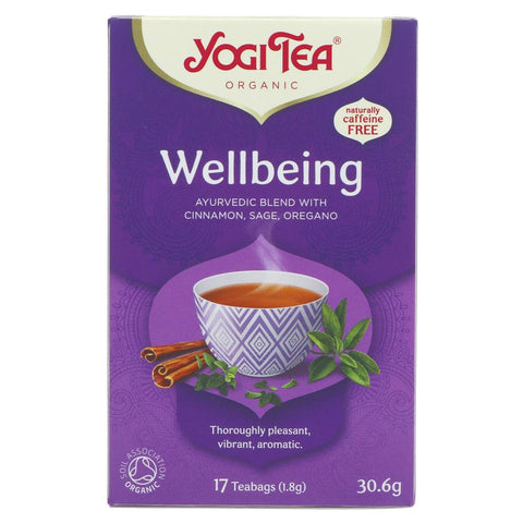 Yogi Tea Wellbeing Tea Organic 17 Bags (Pack of 6)