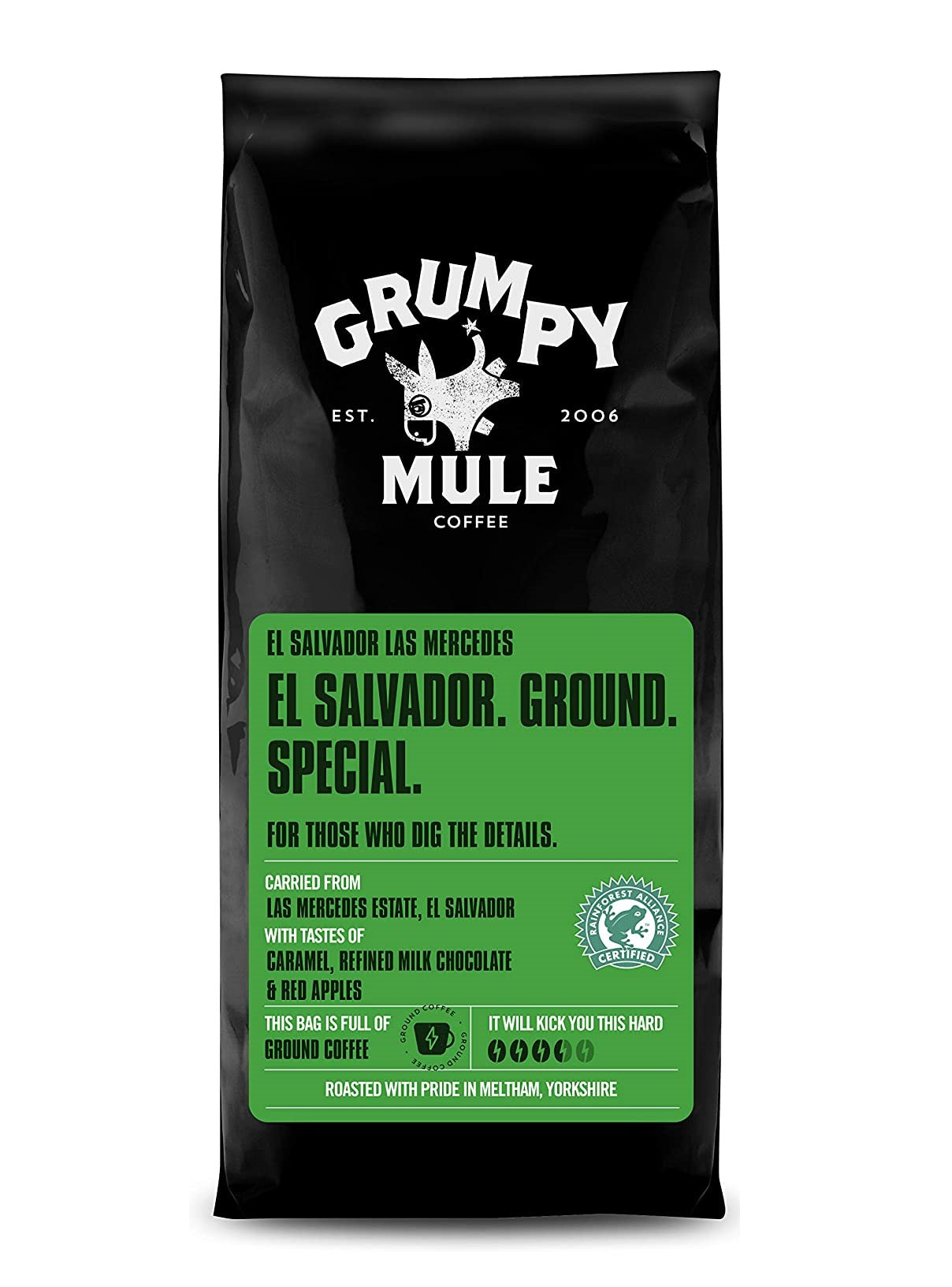 Grumpy Mule El Salvador Las Mercedes 227g (Pack of 6)