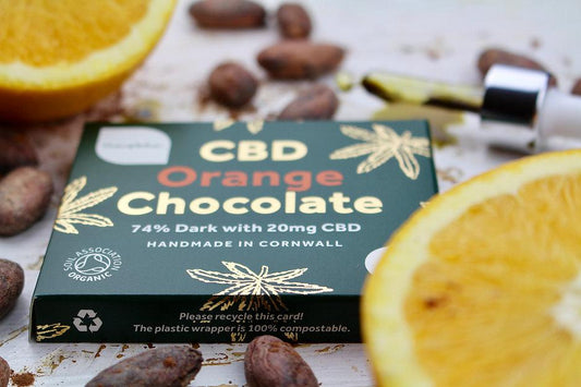 Themptation CBD Orange Chocolate Bar 40g (Pack of 2)
