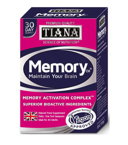 Tiana Advanced Memory Oil 150ml (Pack of 9)