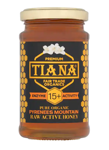 Tiana Raw Pyreneese Honey 15+ 250g (Pack of 12)