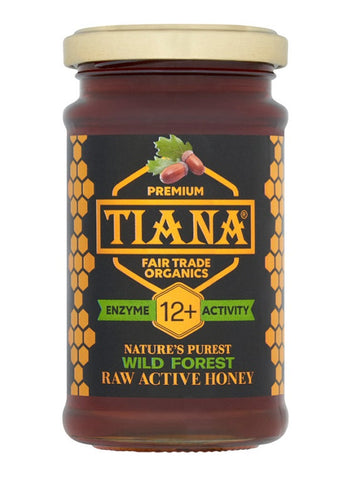 Tiana Raw Wild Forest honey 12+ 250g (Pack of 12)