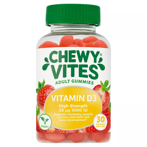 Chewy Vites Adult Vitamin D 30 Gummies (Pack of 2)
