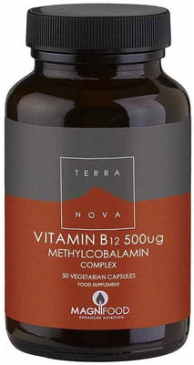 Terranova Vitamin B12 500 mcg Complex 50caps
