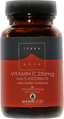 Terranova Vitamin C 250mg Complex 50caps