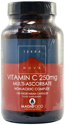 Terranova Vitamin C 250mg Complex 100caps