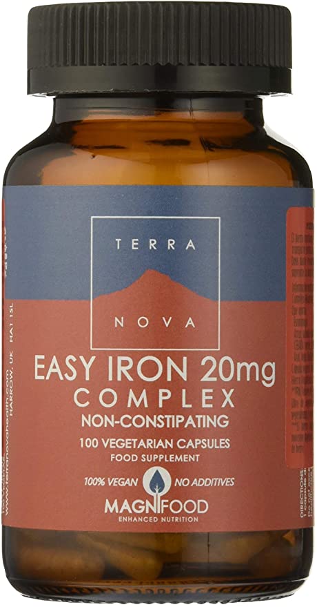 Terranova Easy Iron 20mg Complex 100caps
