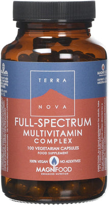 Terranova Full-Spectrum Multivitamin Complex 100 Capsules