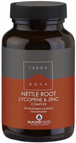 Terranova Nettle Root Lycopene & Zinc Complex 50 Caps