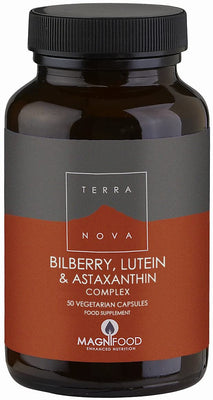 Terranova Bilberry, Lutein & Astaxanthin (Eye Support) Complex 100Caps